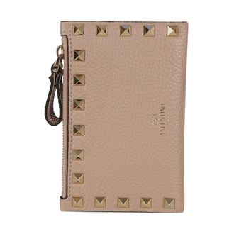 Valentino Garavani Rockstud Coin Purse and Cardholder - female - Valentino Garavani - Wallets & Cardholders - Pink - ONE SIZE - Accessories