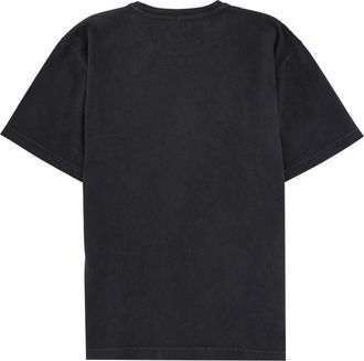 T Alexander Wang Logo Cotton T-Shirt - Black