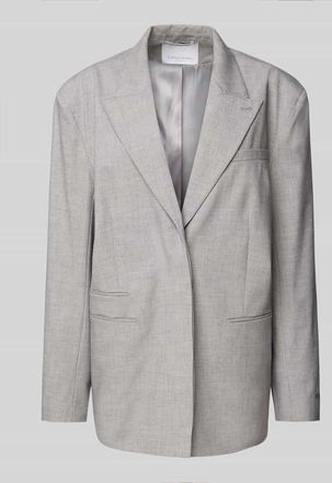 LeGer By Lena Gercke Blazer mit Reverskragen Modell Jale - LeGer Studio Kollektion in Hellgrau, Gr&ouml;&szlig;e 34