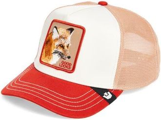 Goorin Brothers Fox Trucker Hat in Multi Color Red at Nordstrom
