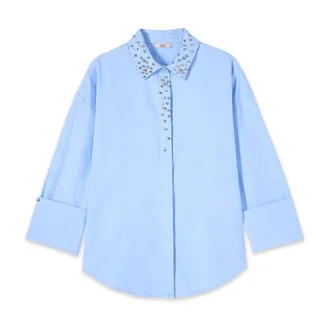 Oltre Donna, Camicette, Blu, L, new