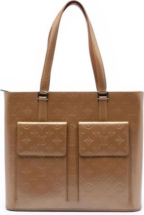 Louis Vuitton Pre-owned Tote Bags, female, Brown, Size: ONE SIZE Pre-owned Embossed Pattern Tote Bag