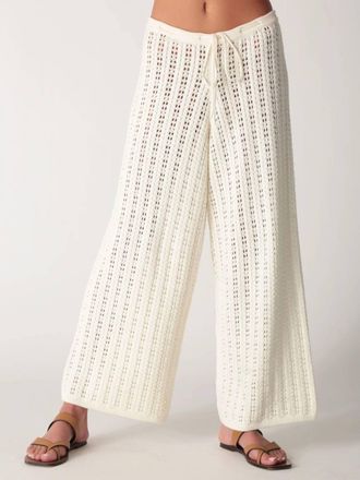 Electric & Rose Lee Lee Knit Pant In Ivory
