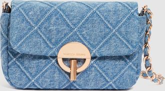 Vanessa Bruno Moyen Sac Moon Denim Bleu