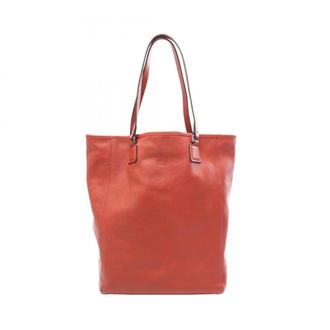 Loewe Bordeaux Leather Handbag Tote Bag (Pre-Owned)