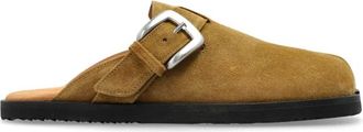Maison Margiela Schoenen, Dames, Bruin, 40 EU, Leer, Tabi Daily Mule