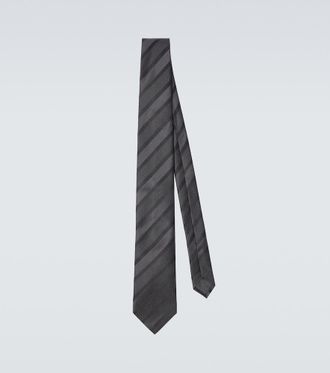 Brunello Cucinelli Striped silk tie