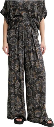 Sessun Wijde broek - Dames - Wijde Broeken - Veelkleurig - XS - Broeken