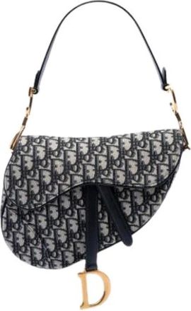 Dior Pre-owned Borsa a Spalla Saddle - - Pre-owned - Donna - Blu - ONE SIZE
