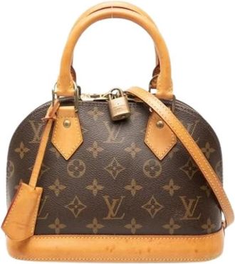Louis Vuitton Pre-owned Handbag Schoudertas - Dames - Vintage Handtas - Bruin - ONE Size - Vintage