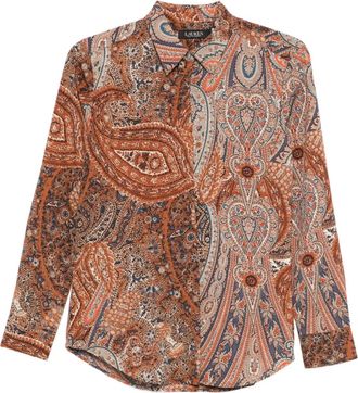 Lauren Ralph Lauren paisley-print shirt - Neutrals