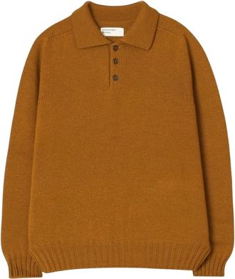 Universal Works Curtis Sweater - Tops - Hombre - Marr&oacute;n - XL