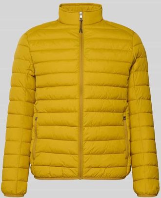 Mc Neal Steppjacke mit Rei&szlig;verschluss in GELB, Gr&ouml;&szlig;e XXXL