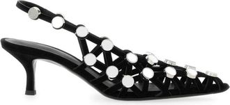 The Attico Slingback Grid