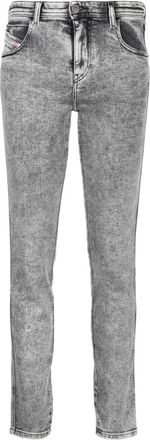 Diesel Casual Skinny Jeans - Dames - Slim Fit Jeans - Zwart - W28 L32 - Katoen - Jeans