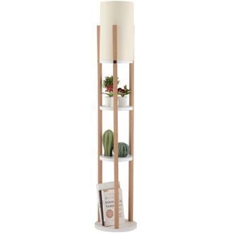 Hanah Home Lampada con 3 ripiani rotondi H135 cm - circle