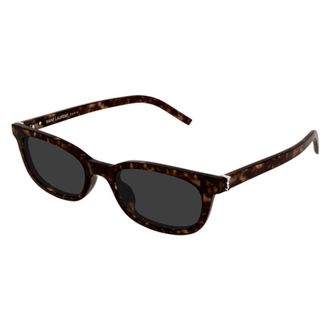Saint Laurent Eyewear SLM160 Tortoiseshell Acetate Sunglasses - Brown