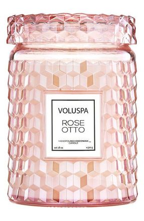 Voluspa Rose Otto Large Jar Candle at Nordstrom