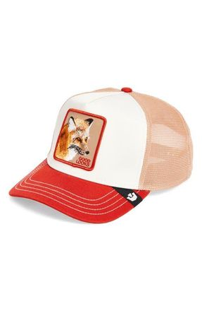 Goorin Brothers Fox Trucker Hat in Multi Color Red at Nordstrom