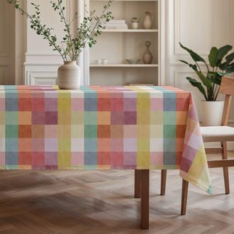 Mint Mantel estampado, planchado f&aacute;cil, 155x300 cm