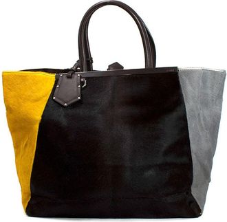 Fendi 2Jours Calf Hair Tote Bag