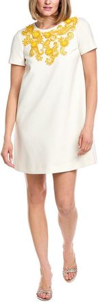 Carolina Herrera A-Line Wool-Blend Shift Dress