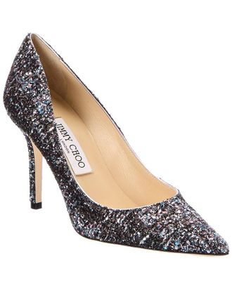 Jimmy Choo London Agnes Glitter Pump