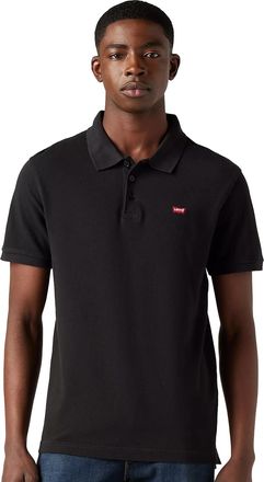 Levi's Heren Housemark Slim Poloshirt (Zwart)