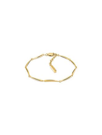 Calvin Klein Pulsera De Acero Chapado En Oro Con Colgantes Alargados