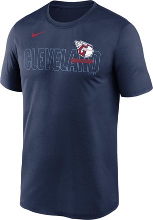 Nike Cleveland Guardians Knockout Team Legend Nike Mens Dri-FIT MLB T-Shirt in Blue | NKGK44BGUA-HMW