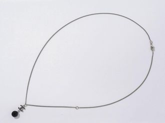 Chanel Cc Necklace Metal Metal Jewelry (Pre-Owned)