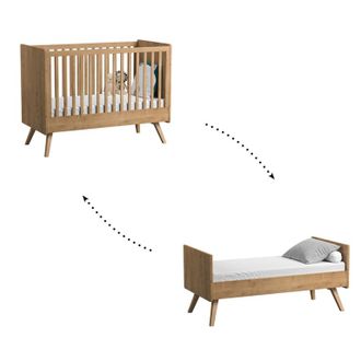Vox Lit B&eacute;b&eacute; &Eacute;volutif Vox Vintage Bois