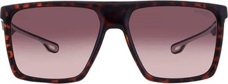 Carrera Brown Shaded Square Mens Sunglasses CARRERA 4019/S 0086/HA 58