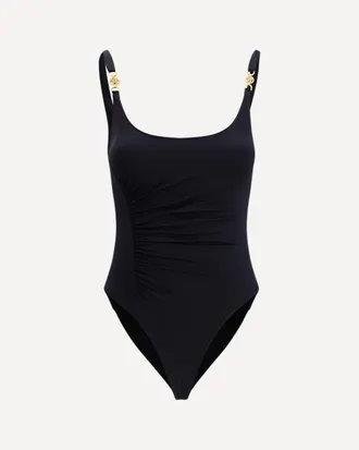 Versace Medusa 95 Gathered Swimsuit Female 2