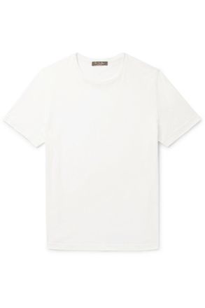 Loro Piana Slim-Fit Silk and Cotton-Blend Jersey T-Shirt