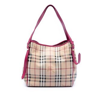 Burberry Pre-owned Burberry Small Haymarket Check Coated Canvas Canterbury Tote ITCHIPEL16CAMT