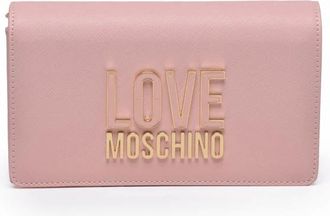Love Moschino Bolso de mano Tracolla en Saffiano - Bags - Mujer - Rosa - ONE SIZE