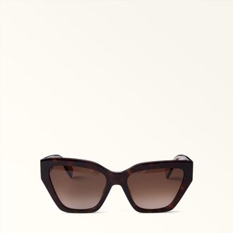 Furla Sunglasses Havana Acetate Woman