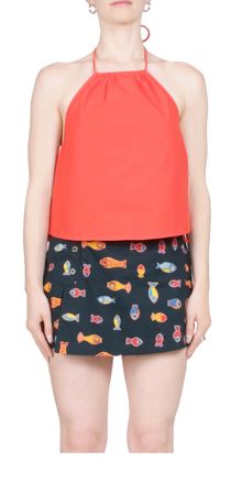 Ciao Lucia Tacito Top In Rosso