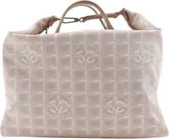 Chanel Pre-owned New Travel Line Boston Bag - - Pre-owned - Donna - Beige - ONE SIZE