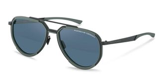 Porsche Design P8994 D187 Mens Sunglasses Green Size 60