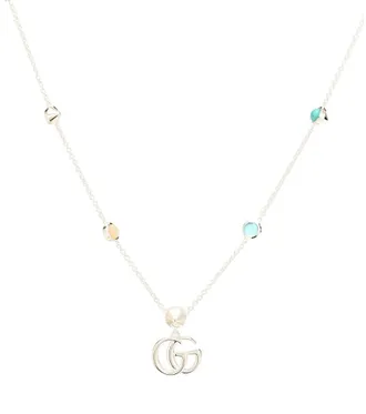 Gucci Collana Doppia G in argento
