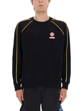 Casablanca Black Crew Neck Sweatshirts