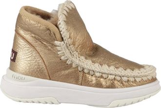 Mou Winter Boots, female, Yellow, 4 UK, Cozy Arctic Jogger Trousers