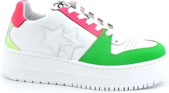 2Star Queen Low Platform - Dames - Sneakers - Veelkleurig - 40 EU - Leer - Schoenen