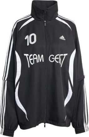 adidas (WMNS) adidas ADILENIUM 4 Teamgeist Oversized Track Top Black KE7569