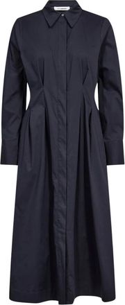 Co'Couture Sannacc Vestido Largo Camisero - Dresses - Mujer - Azul - S