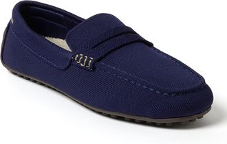 Dearfoams Womens Hazel Sport Knit Driving Loafer
