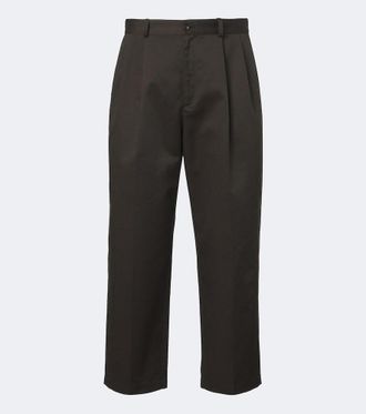 The Row Nesper pleated straight pants