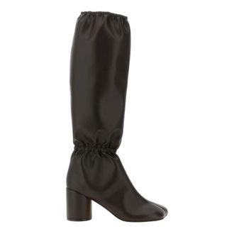 Maison Margiela Schoenen, Dames, Bruin, 37 EU, Anatomic Hoge Laarzen